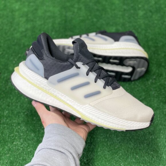 Adidas X_PLRBOOST Low Mens Running Sneaker Shoes White HP3132 NEW Size 11 - Picture 1 of 9